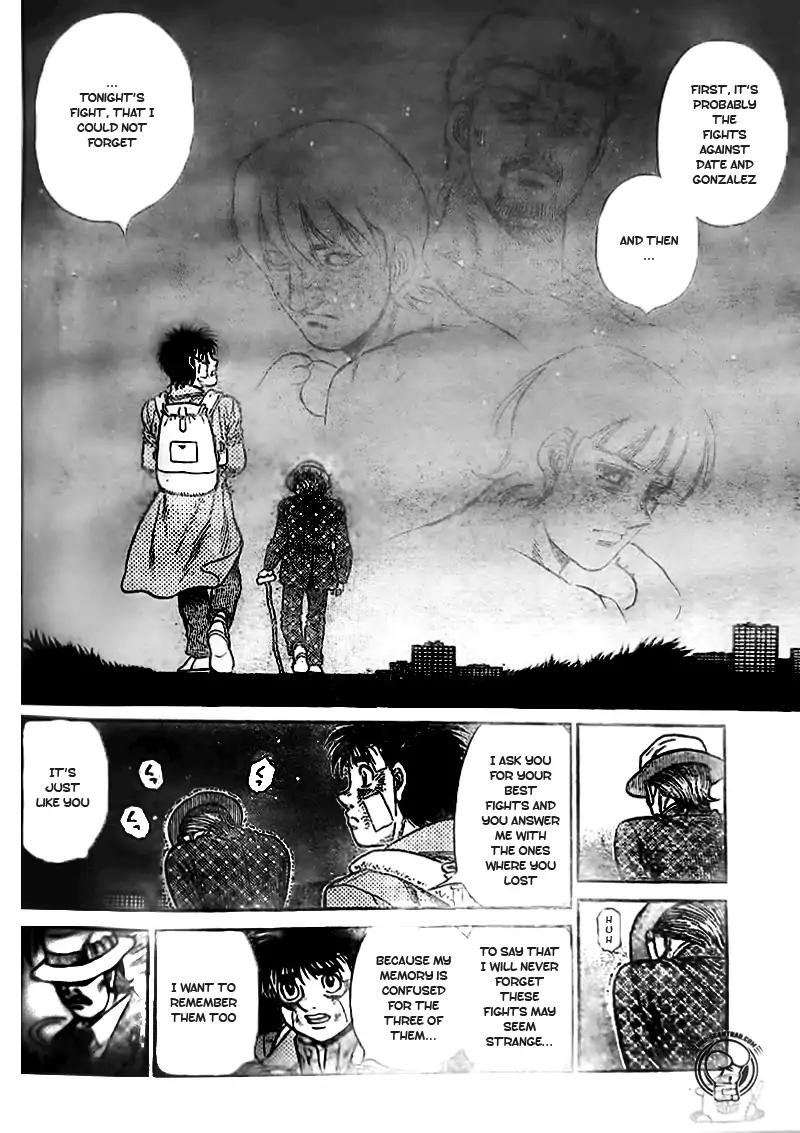 Hajime no Ippo - Chapter 1206 Page 8