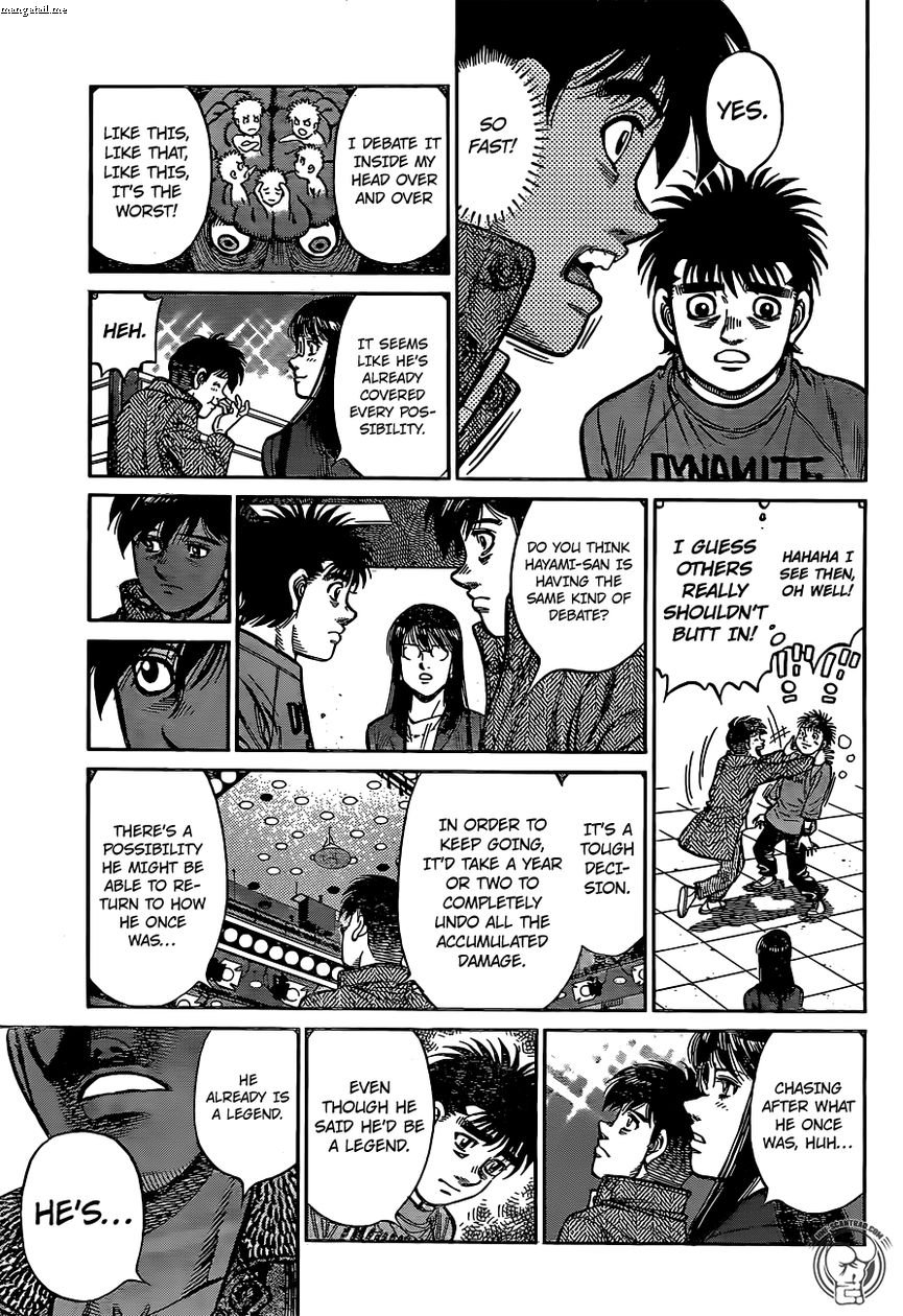 Hajime no Ippo - Chapter 1221 Page 13