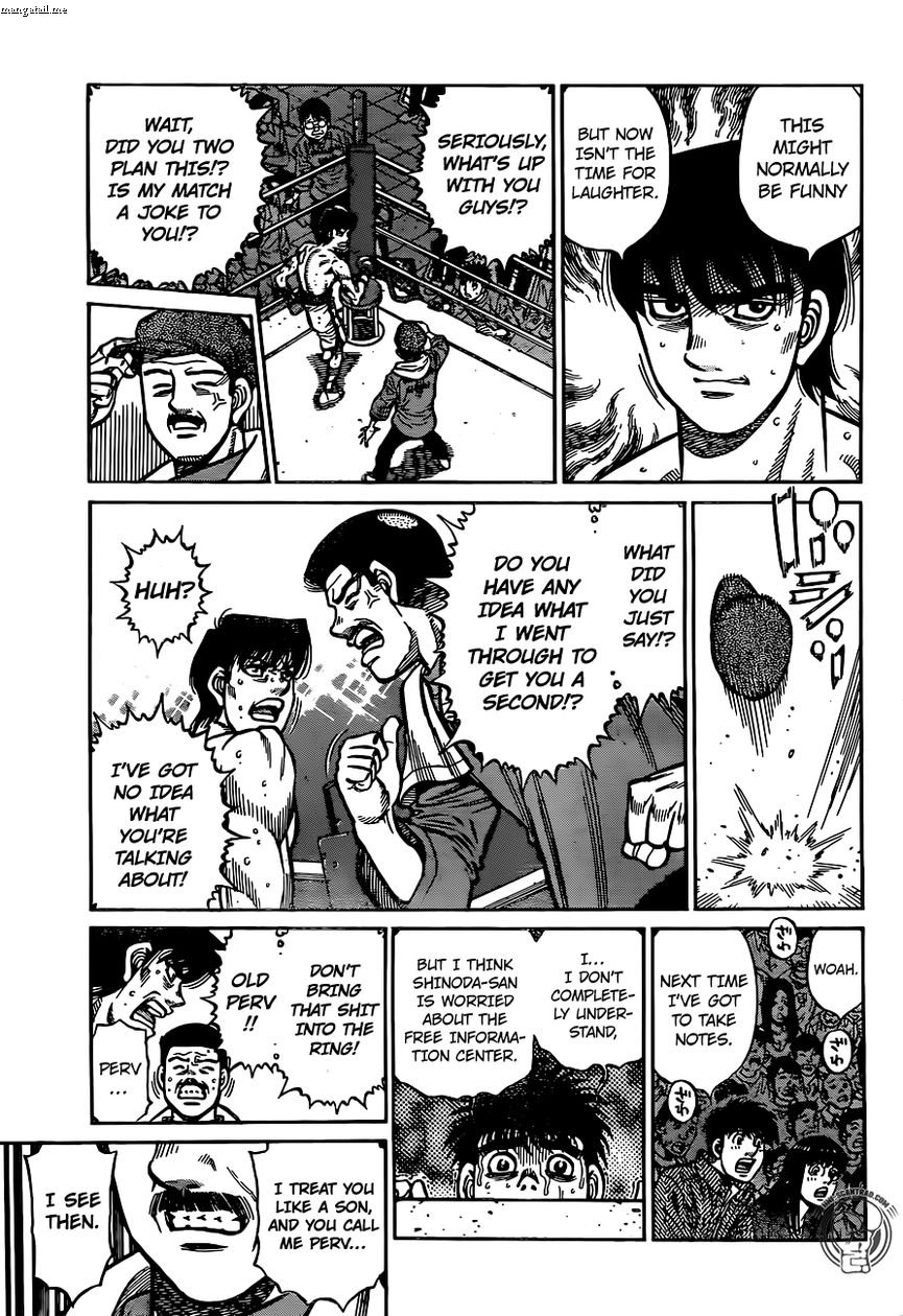 Hajime no Ippo - Chapter 1223 Page 3