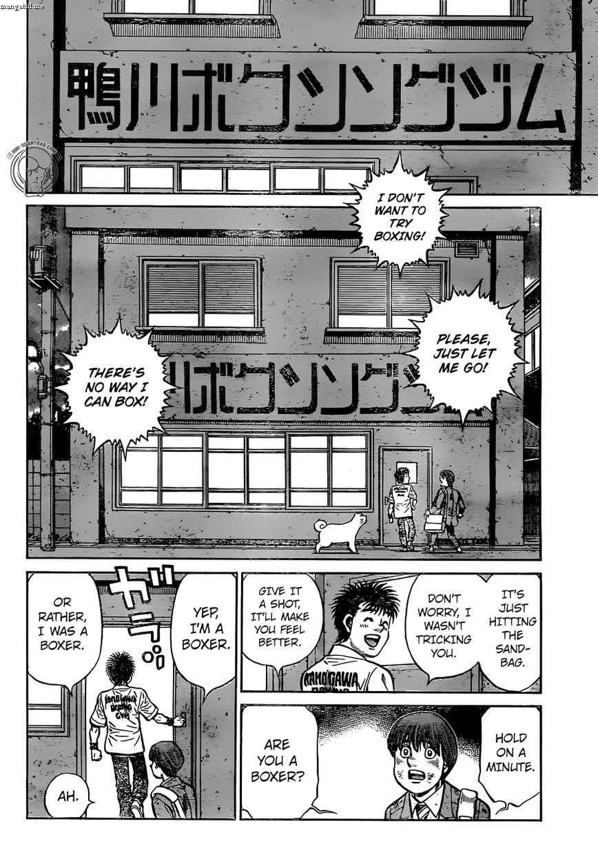 Hajime no Ippo - Chapter 1228 Page 8