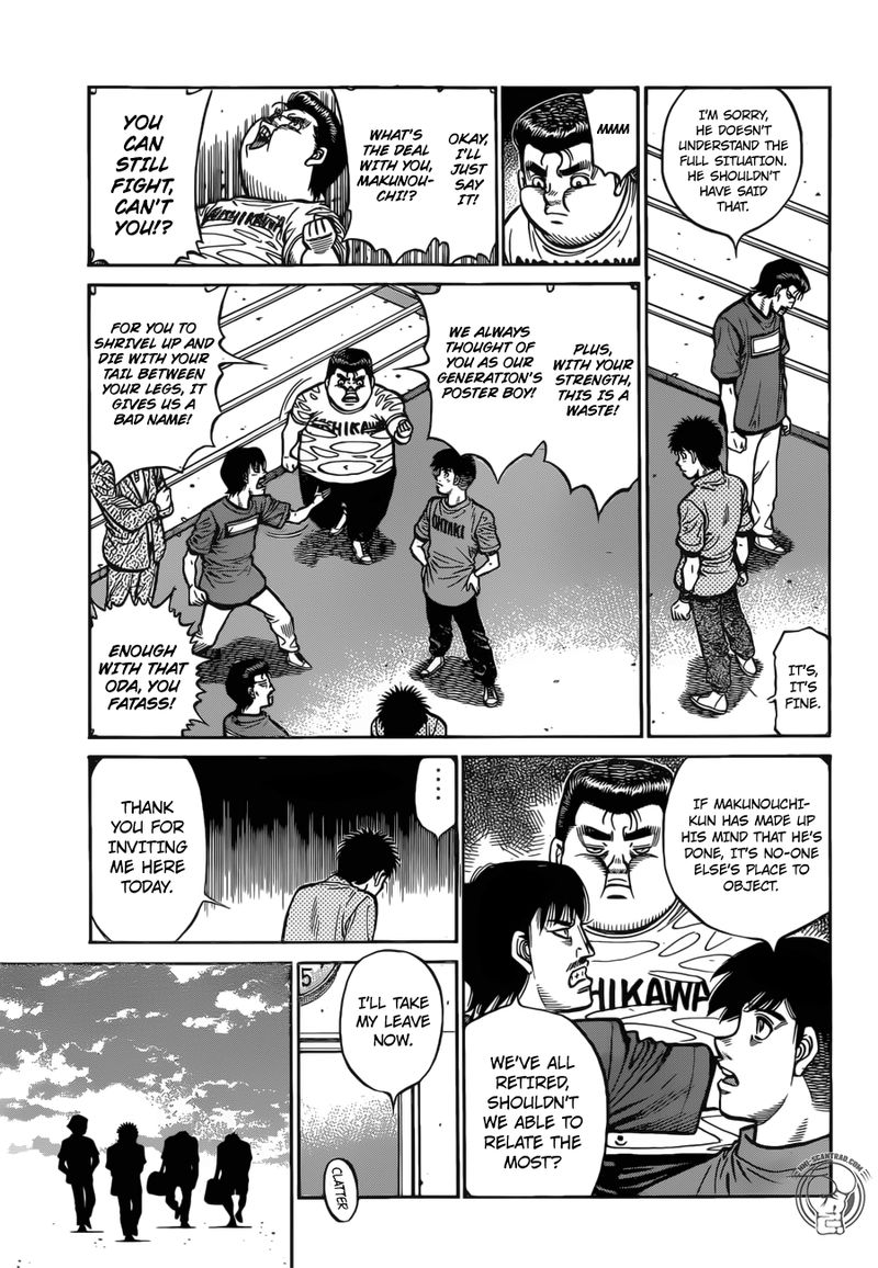 Hajime no Ippo - Chapter 1277 Page 15