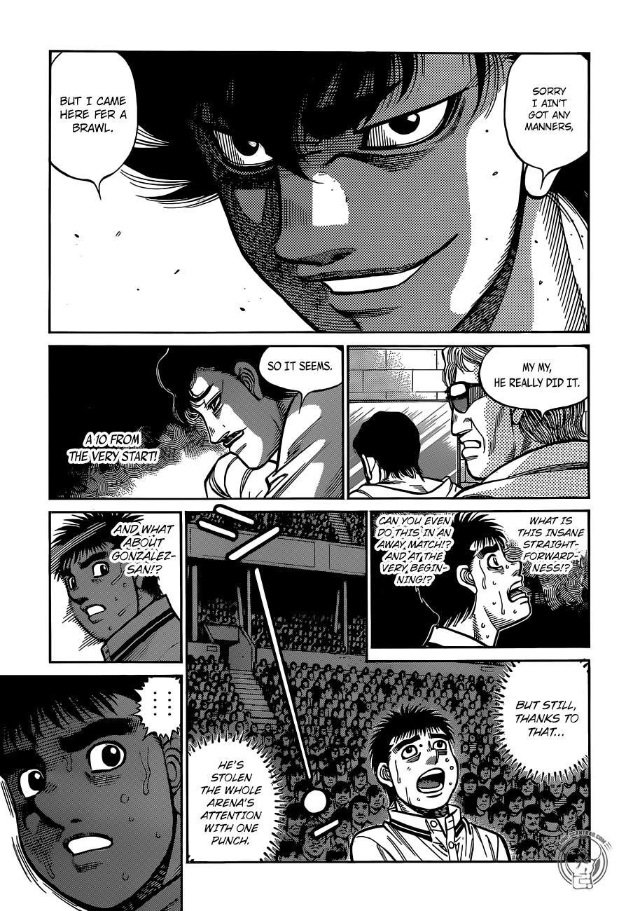 Hajime no Ippo - Chapter 1295 Page 13