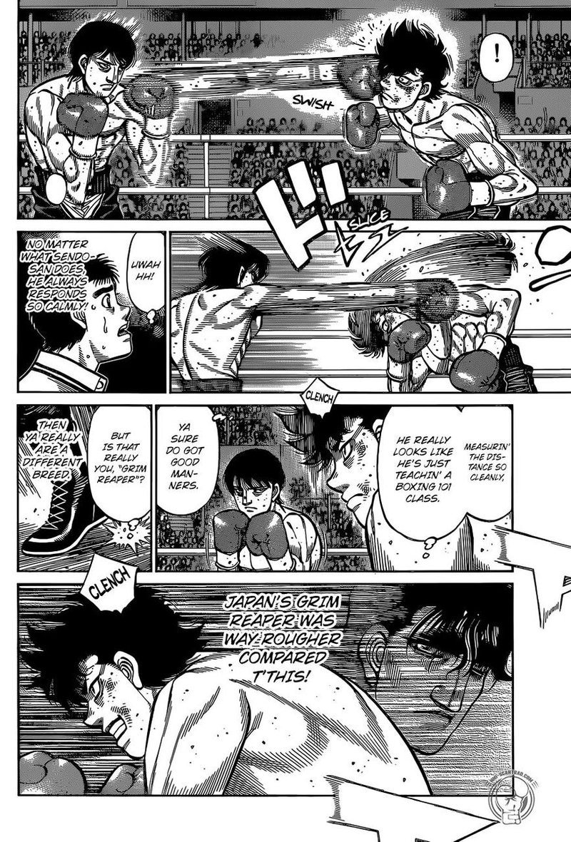 Hajime no Ippo - Chapter 1296 Page 4