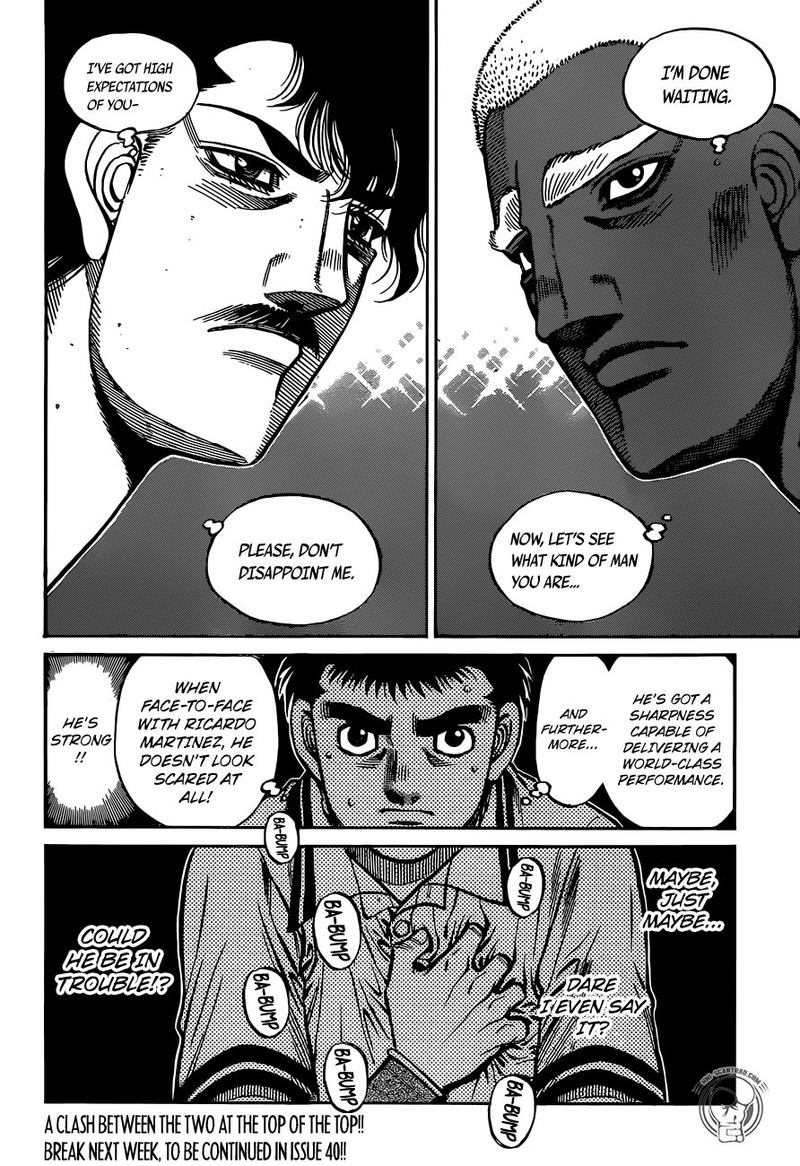 Hajime no Ippo - Chapter 1310 Page 16