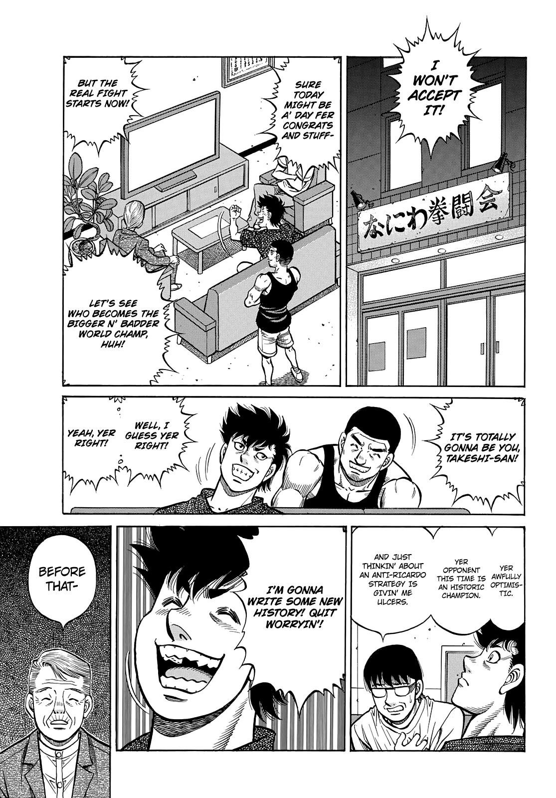 Hajime no Ippo - Chapter 1375 Page 12