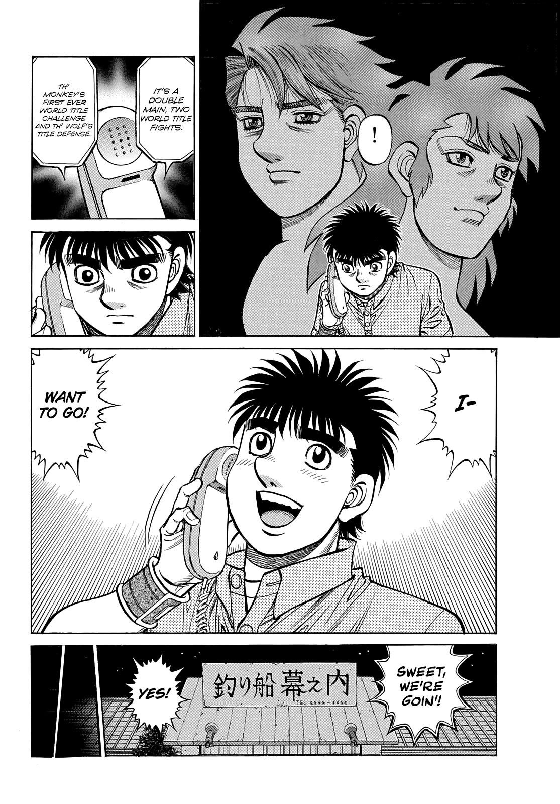 Hajime no Ippo - Chapter 1375 Page 15