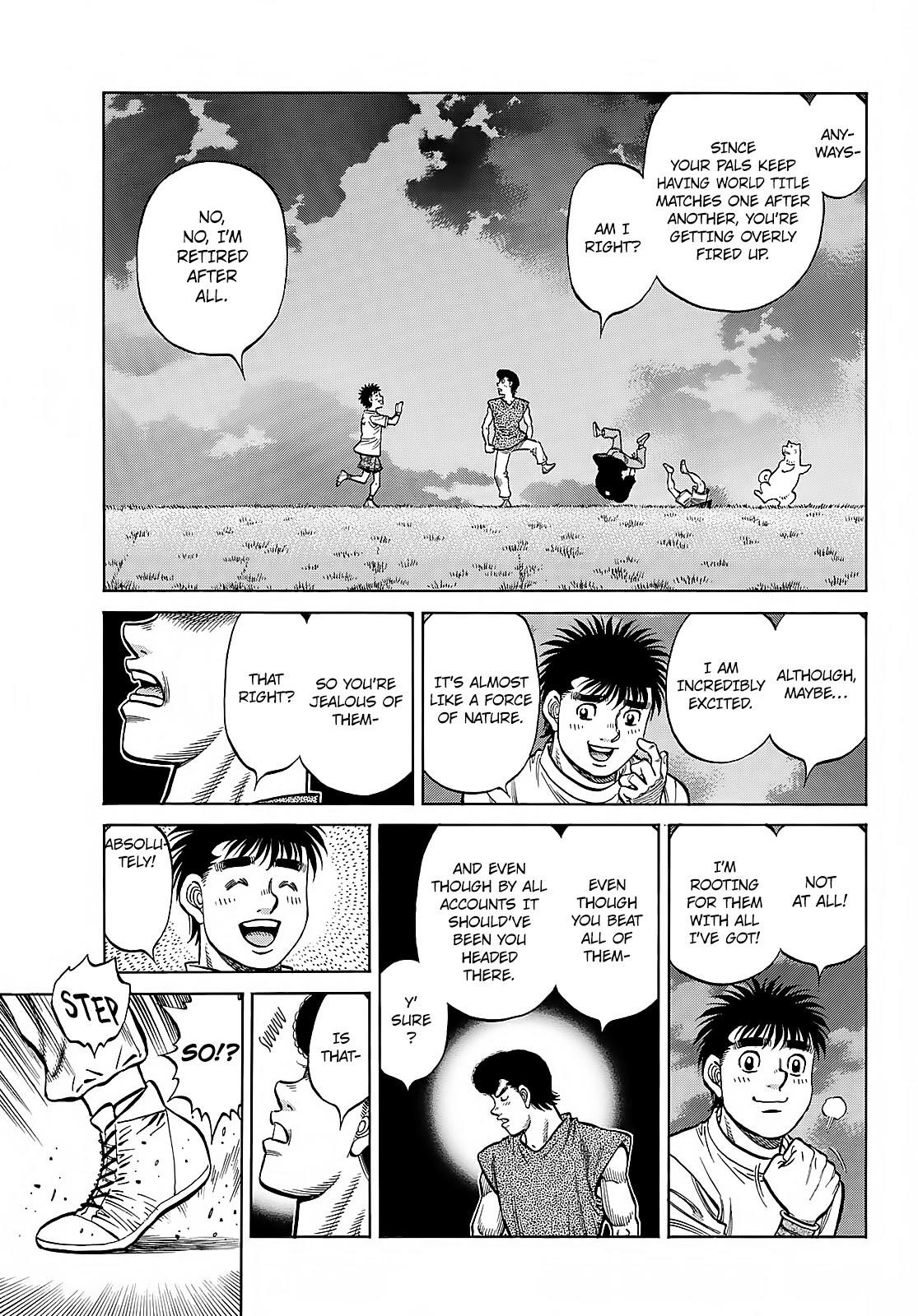 Hajime no Ippo - Chapter 1376 Page 4