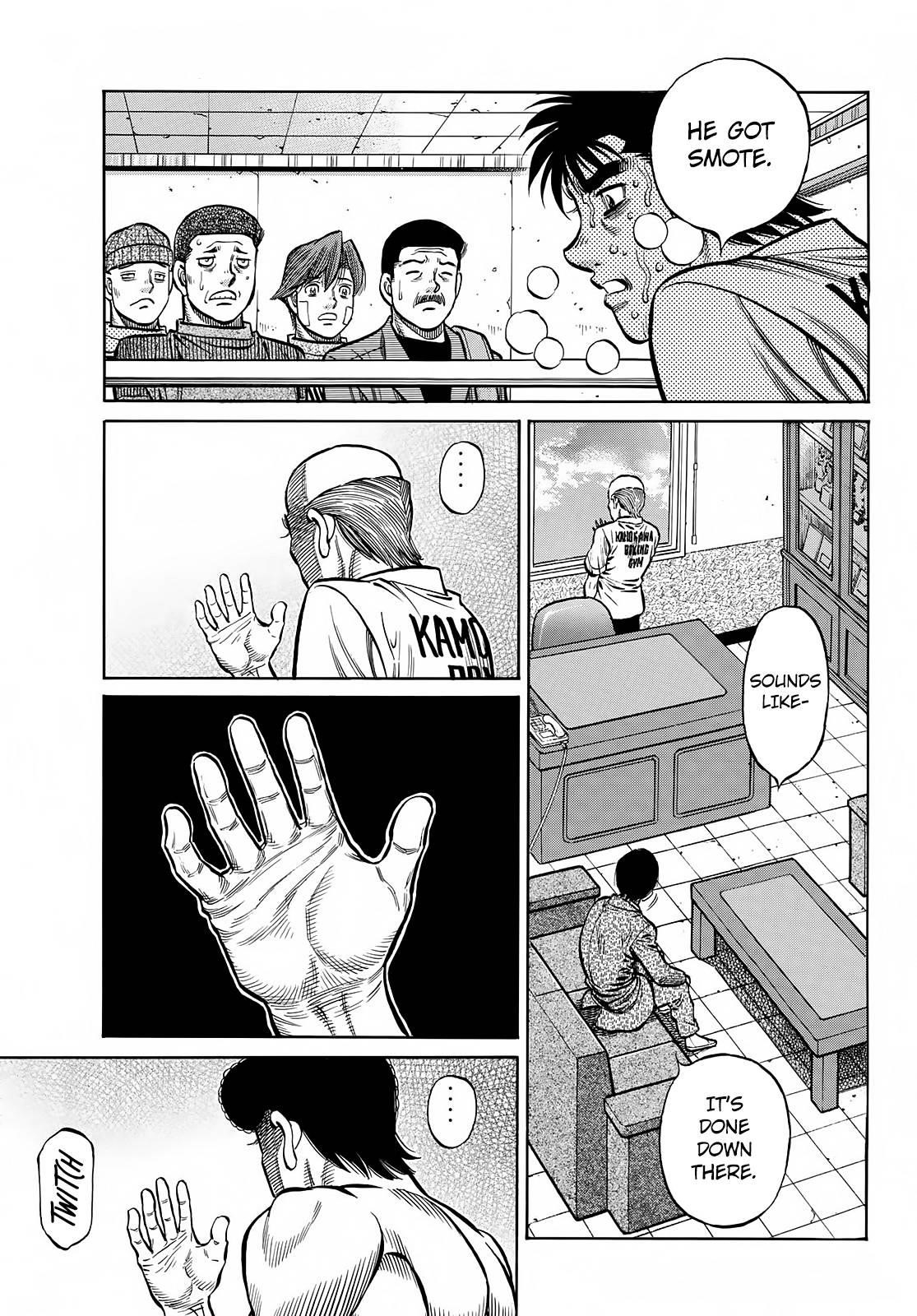 Hajime no Ippo - Chapter 1377 Page 14