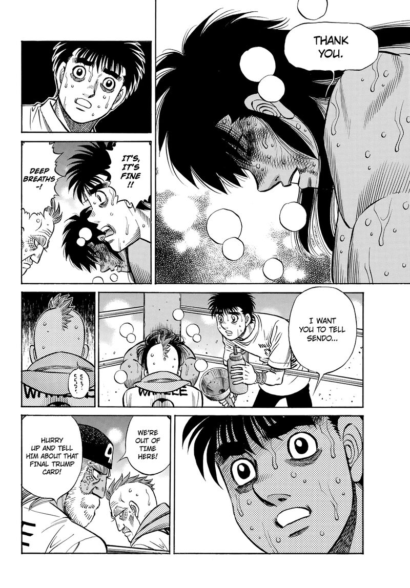 Hajime no Ippo - Chapter 1406 Page 4