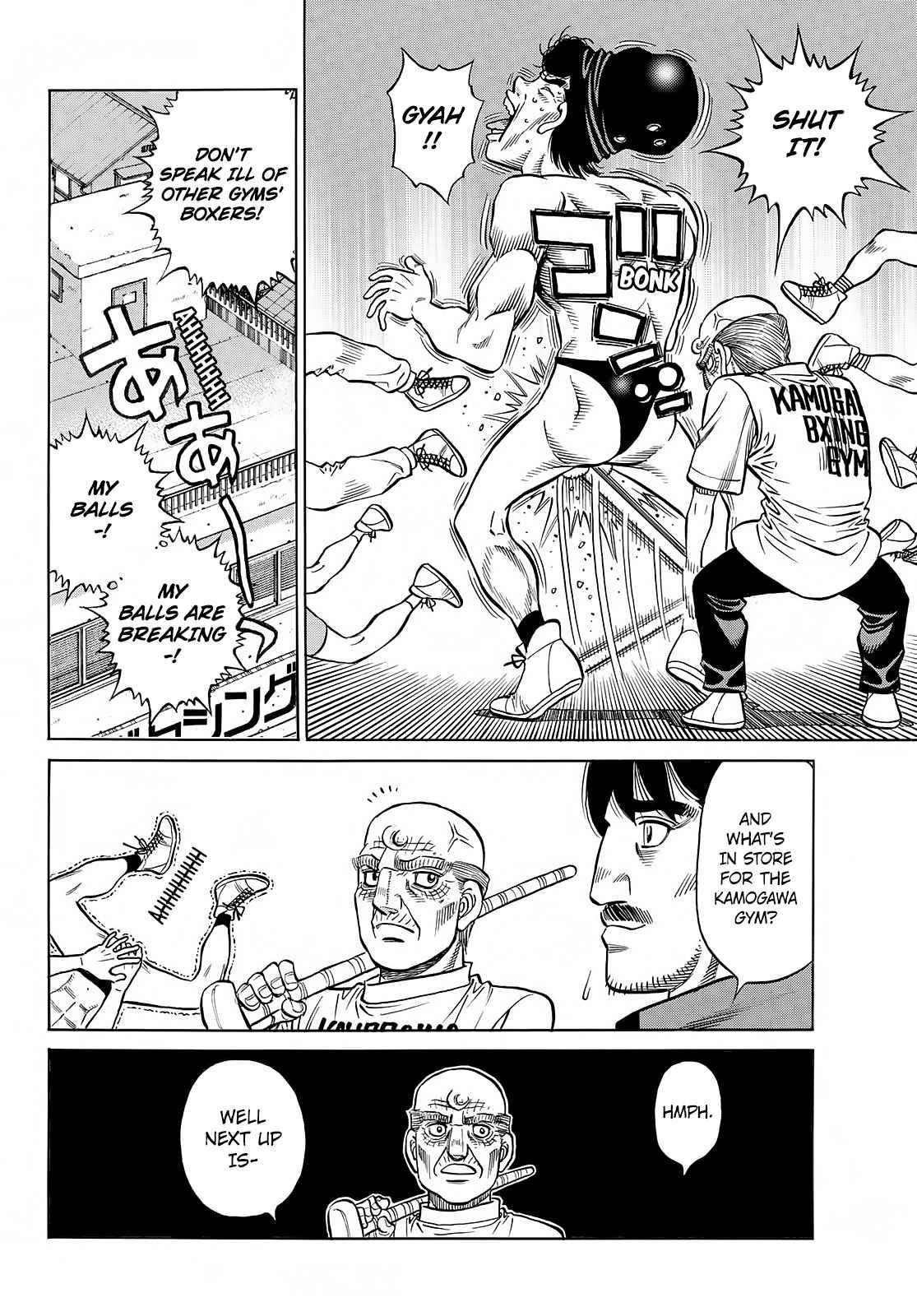 Hajime no Ippo - Chapter 1417 Page 4