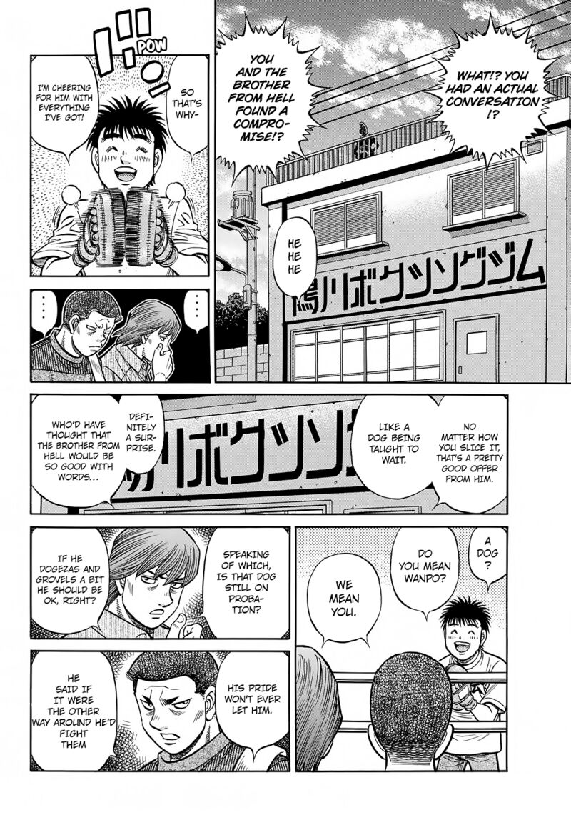 Hajime no Ippo - Chapter 1423 Page 4