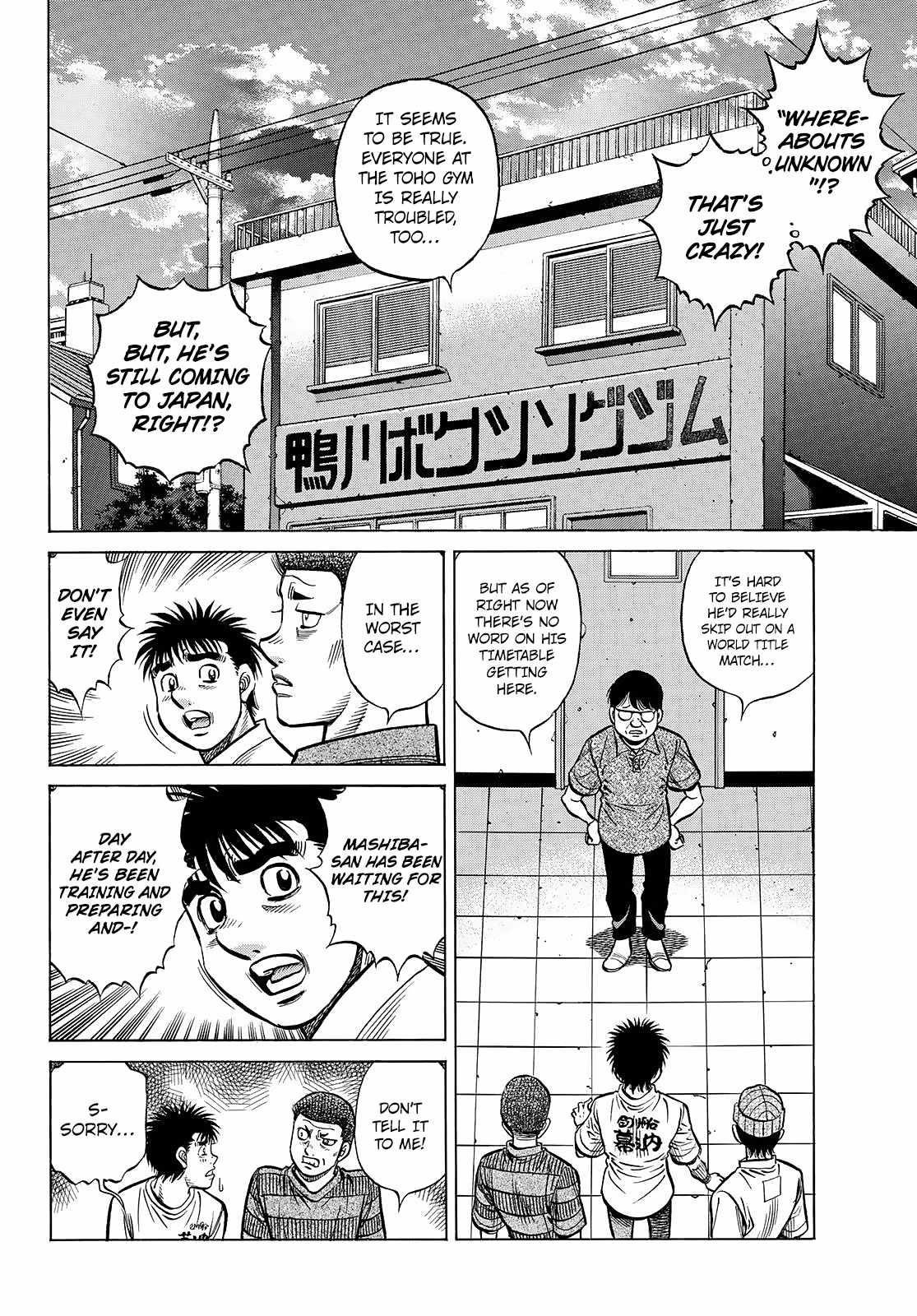 Hajime no Ippo - Chapter 1444 Page 8