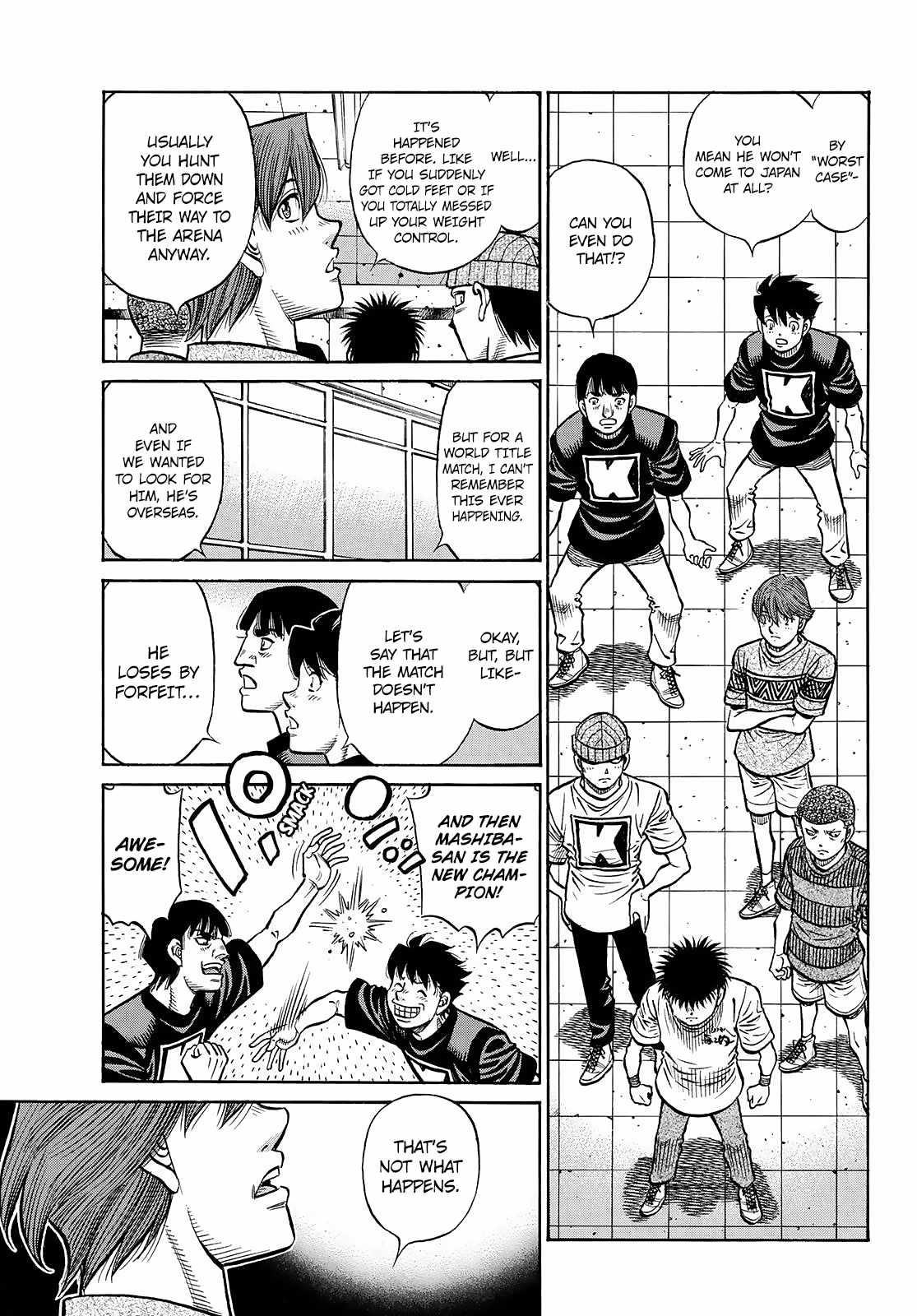 Hajime no Ippo - Chapter 1444 Page 9