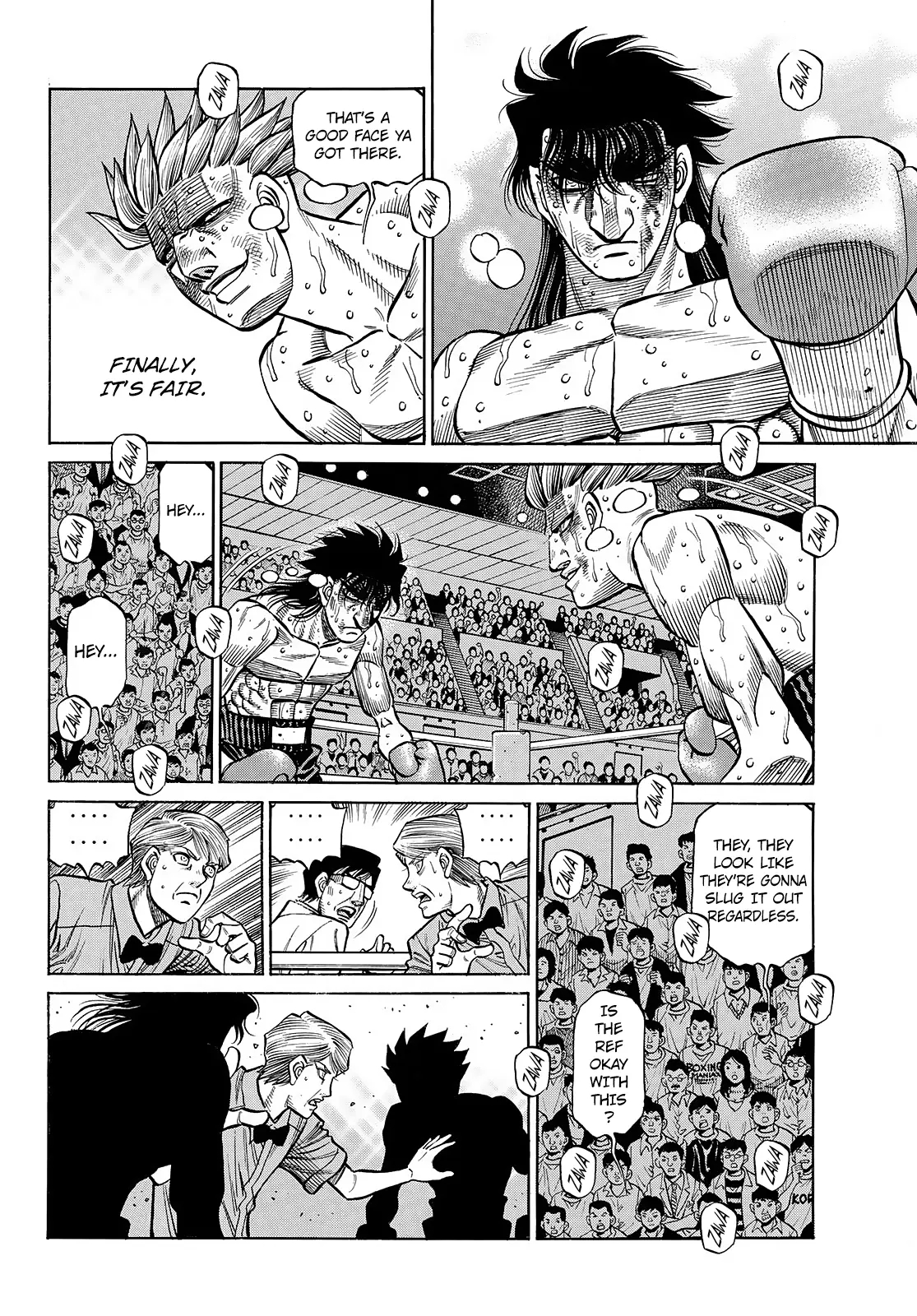 Hajime no Ippo - Chapter 1464 Page 12