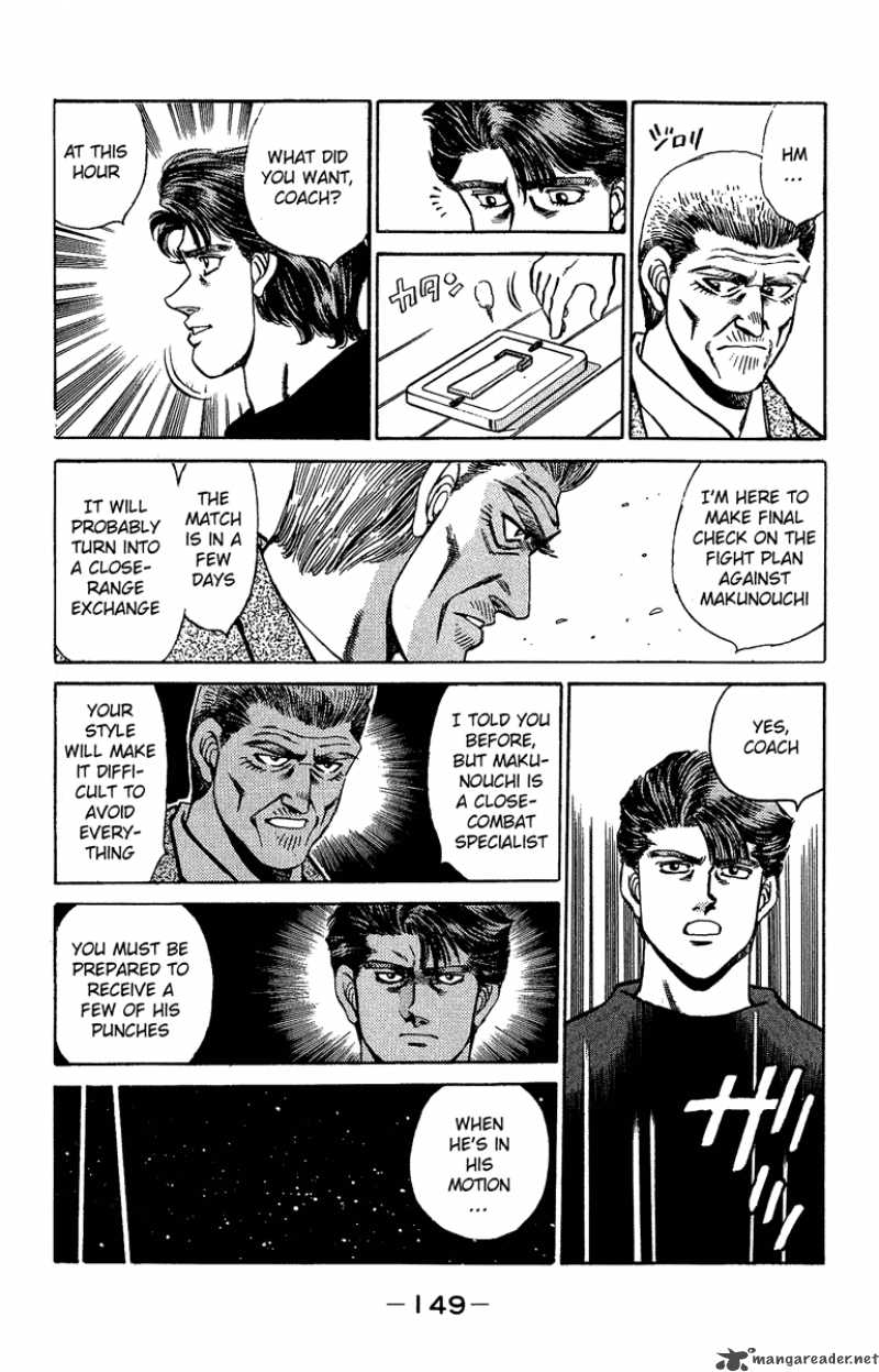 Hajime no Ippo - Chapter 158 Page 7