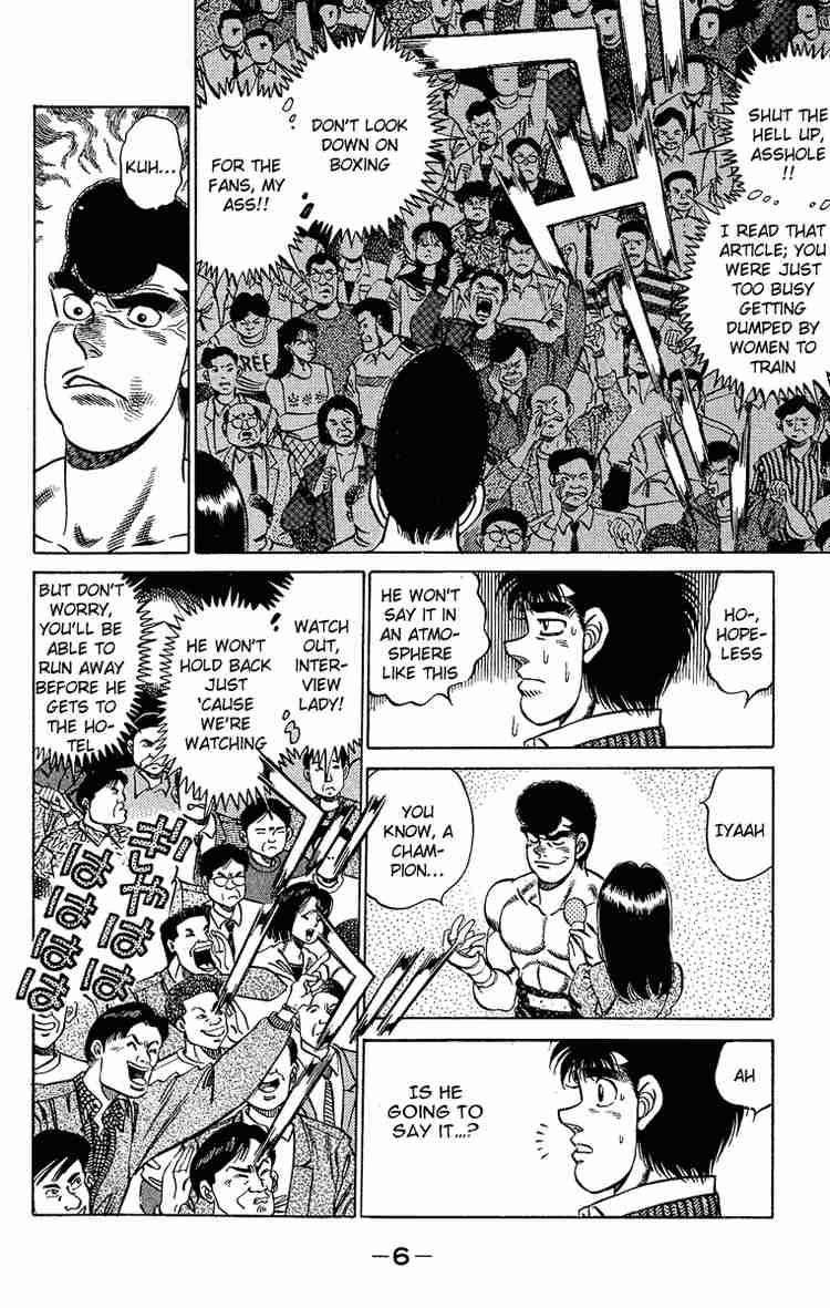 Hajime no Ippo - Chapter 179 Page 6