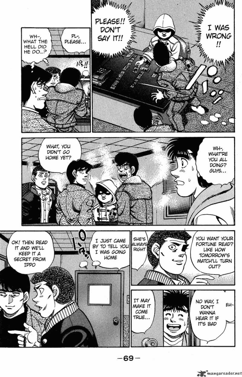 Hajime no Ippo - Chapter 182 Page 9