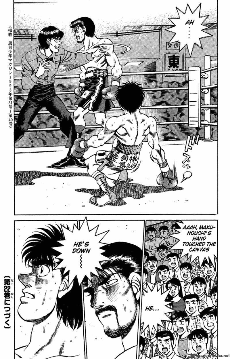 Hajime no Ippo - Chapter 187 Page 19