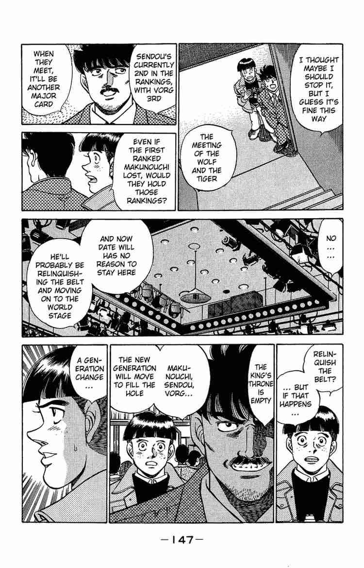 Hajime no Ippo - Chapter 195 Page 7