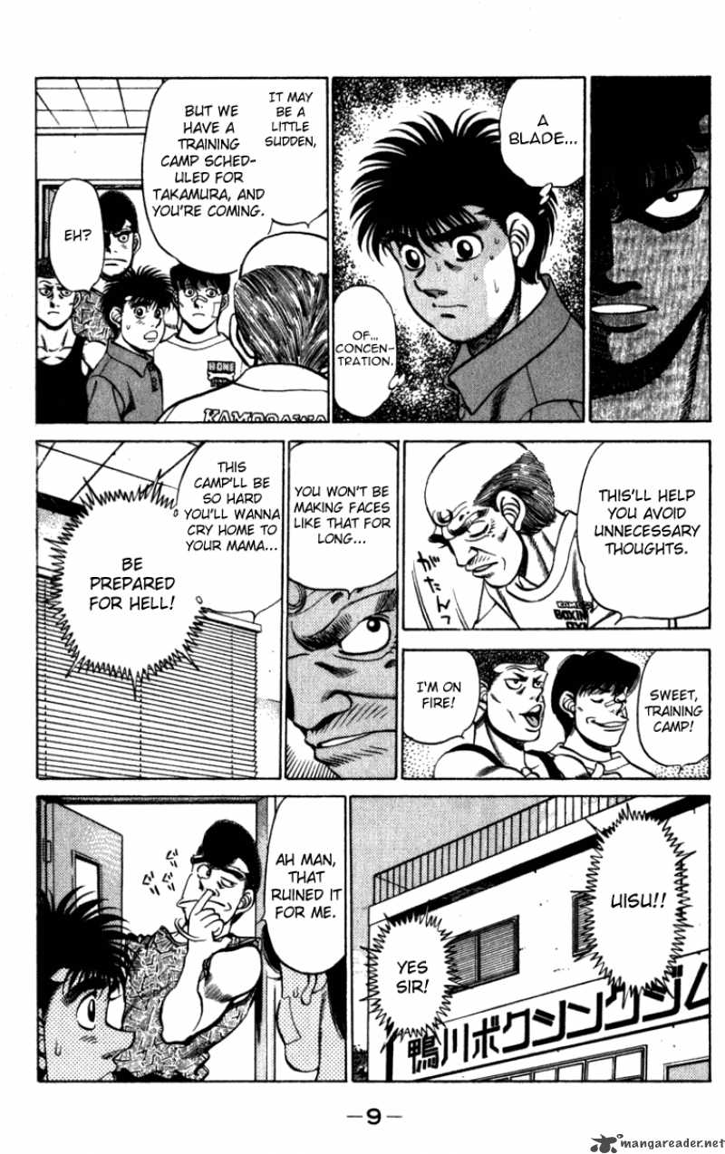 Hajime no Ippo - Chapter 224 Page 10