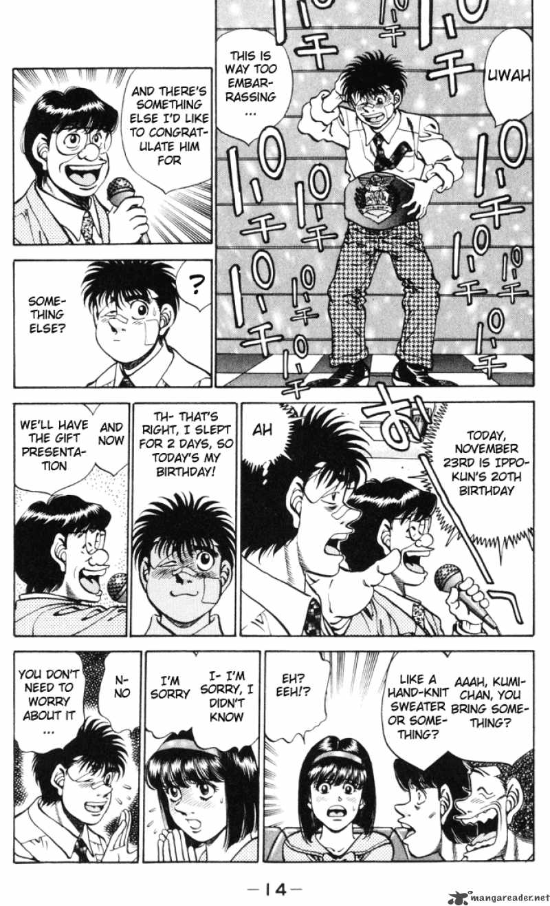 Hajime no Ippo - Chapter 269 Page 15