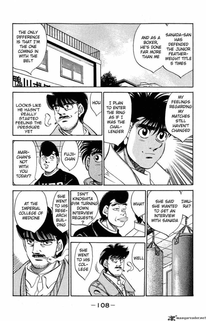 Hajime no Ippo - Chapter 293 Page 4