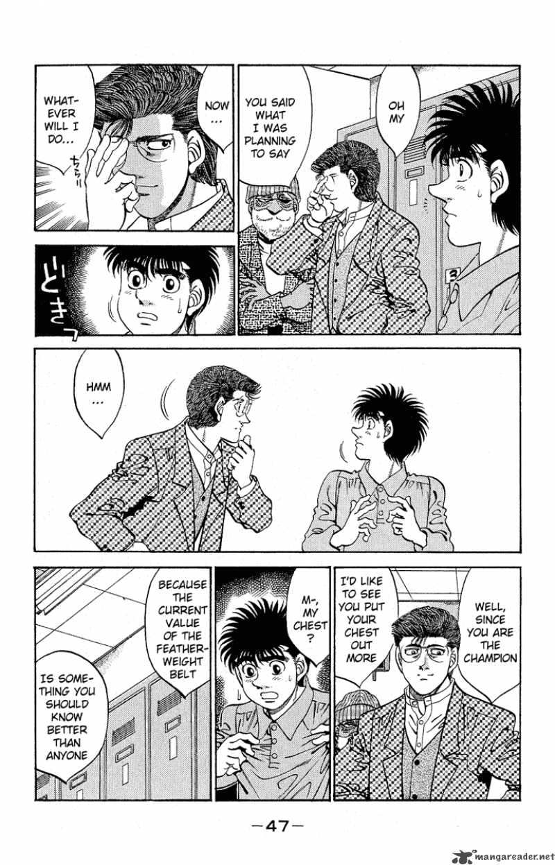 Hajime no Ippo - Chapter 299 Page 5