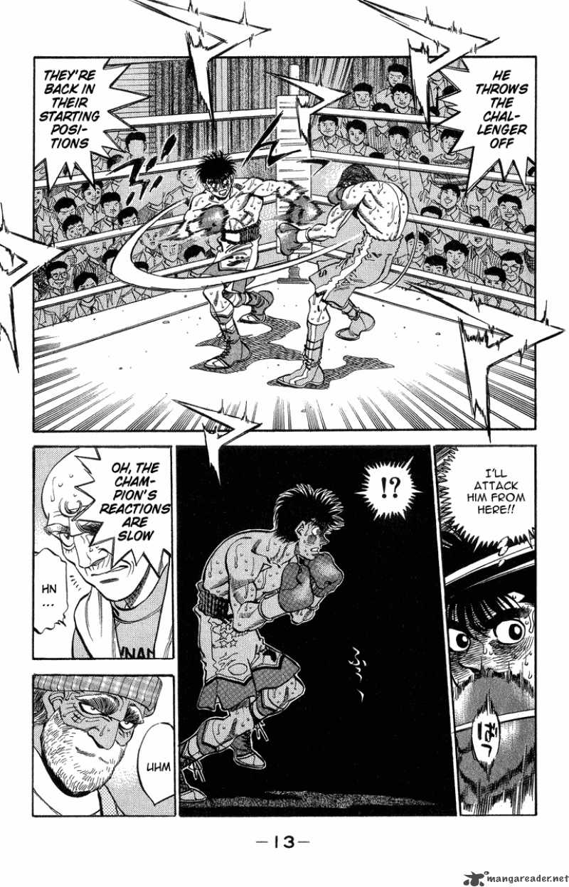 Hajime no Ippo - Chapter 307 Page 12