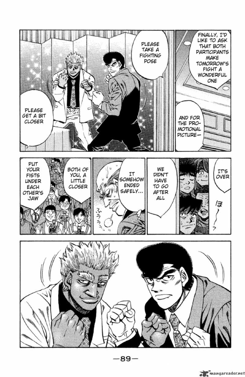 Hajime no Ippo - Chapter 375 Page 7