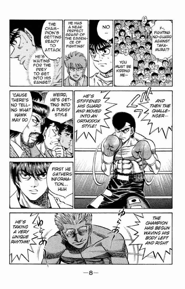 Hajime no Ippo - Chapter 380 Page 8