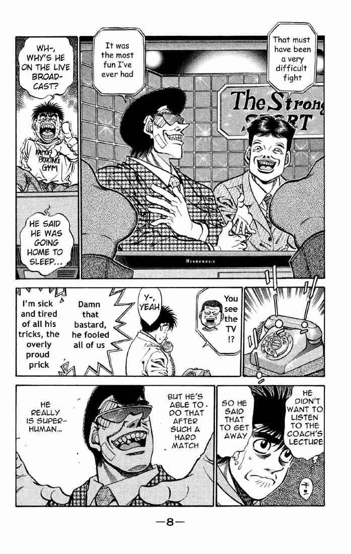 Hajime no Ippo - Chapter 398 Page 9