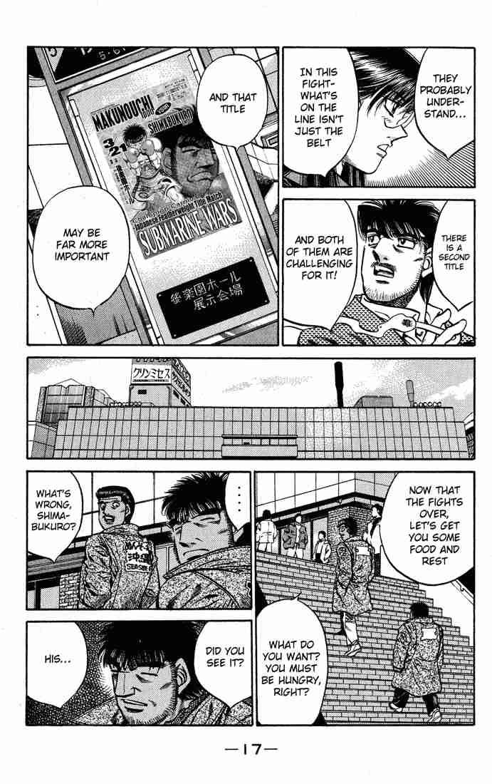 Hajime no Ippo - Chapter 425 Page 17