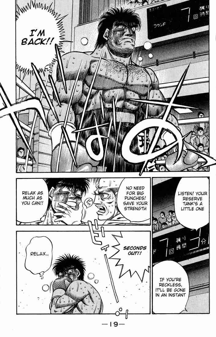 Hajime no Ippo - Chapter 434 Page 19