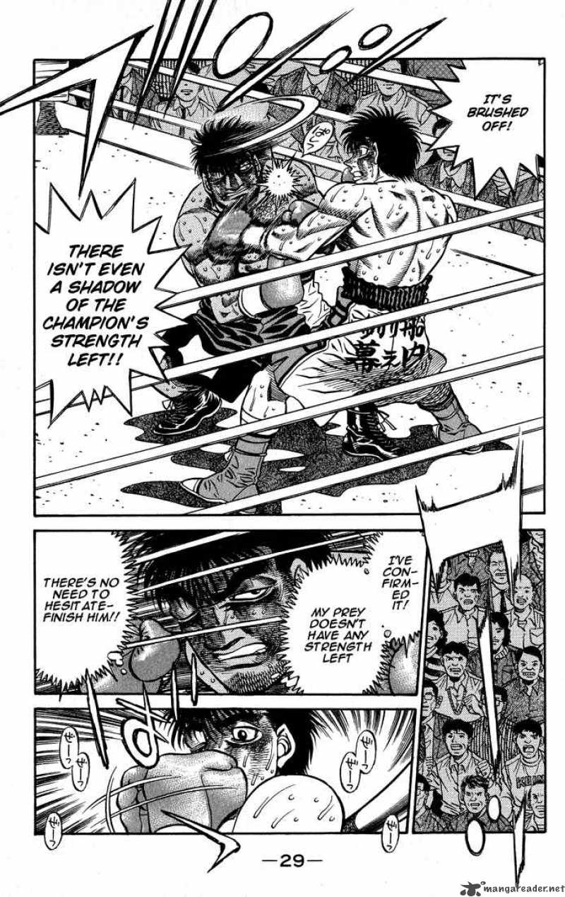 Hajime no Ippo - Chapter 435 Page 6