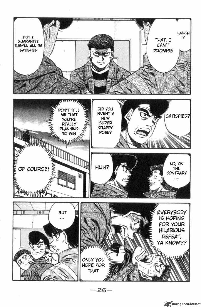 Hajime no Ippo - Chapter 444 Page 4