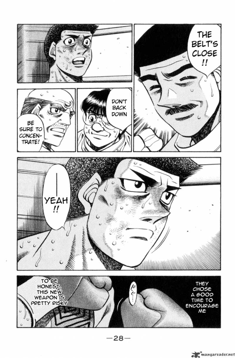 Hajime no Ippo - Chapter 454 Page 6