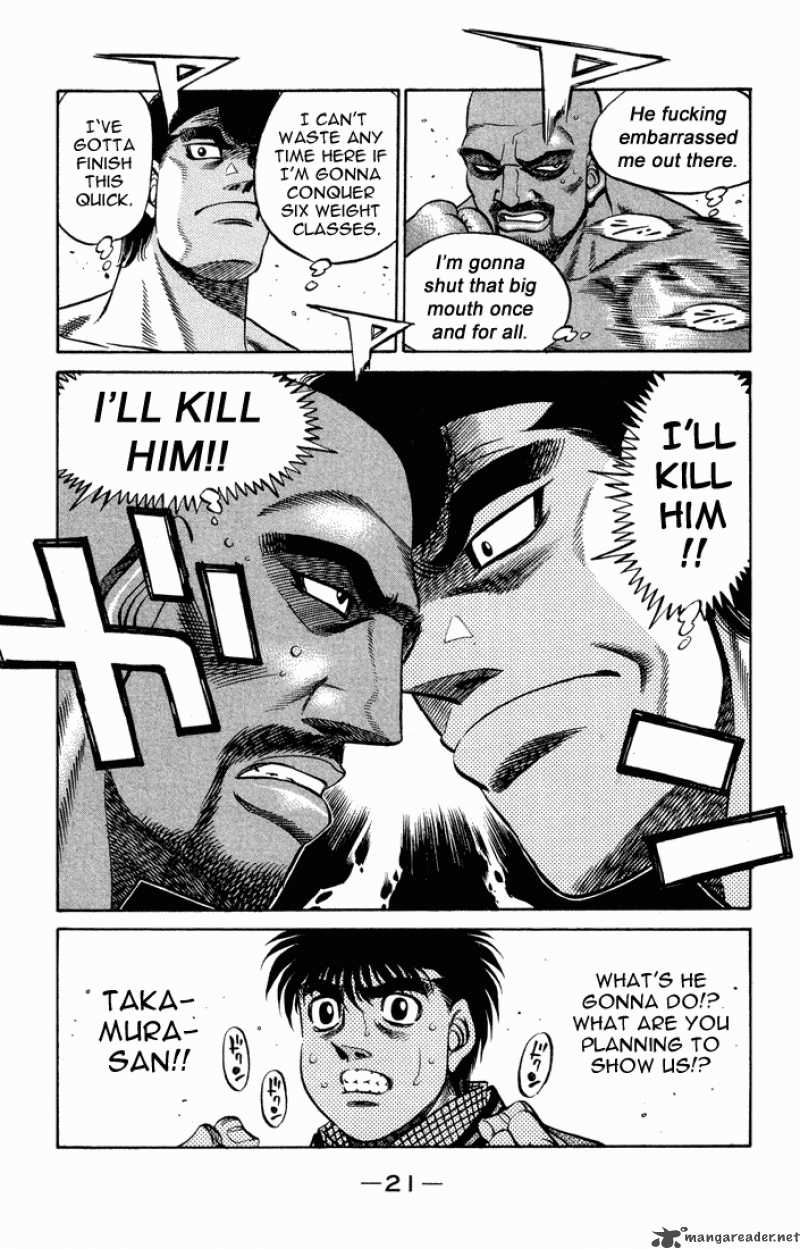 Hajime no Ippo - Chapter 463 Page 19