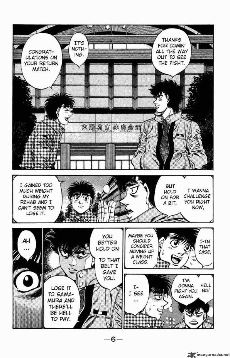 Hajime no Ippo - Chapter 463 Page 4