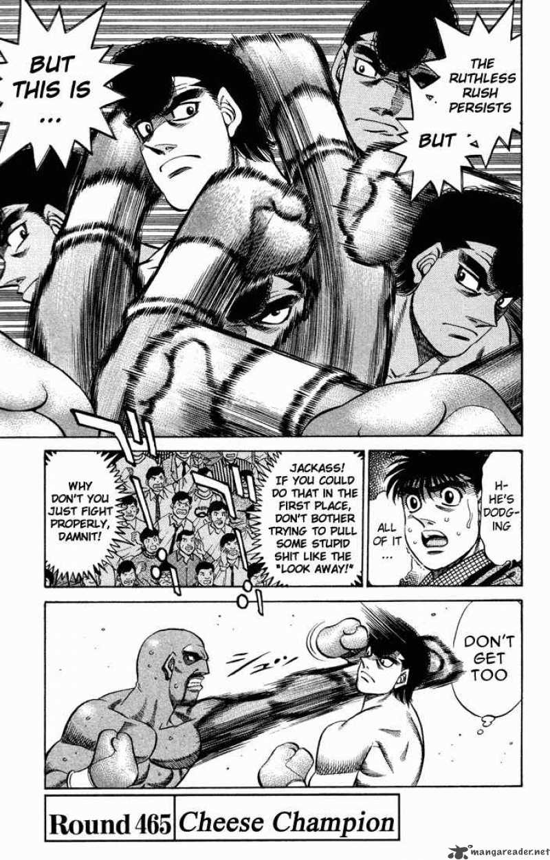 Hajime no Ippo - Chapter 465 Page 1