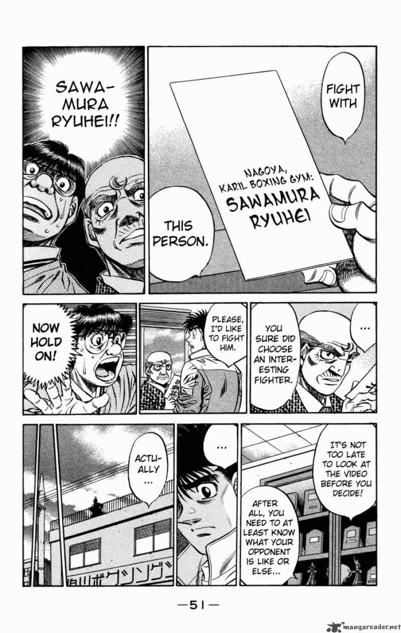 Hajime no Ippo - Chapter 465 Page 13