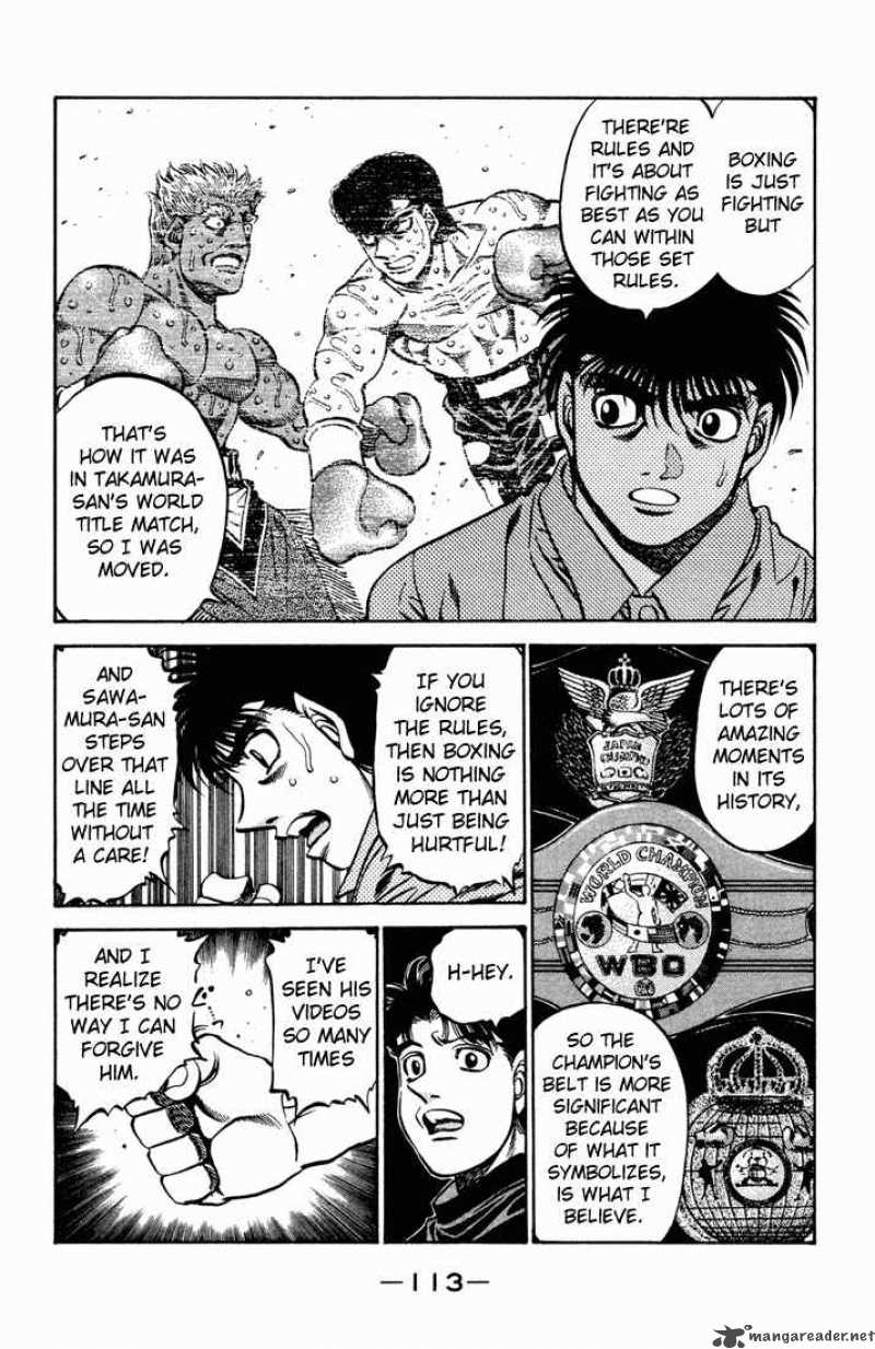 Hajime no Ippo - Chapter 478 Page 11