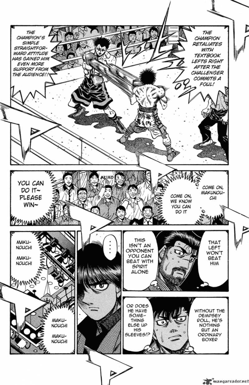 Hajime no Ippo - Chapter 496 Page 8