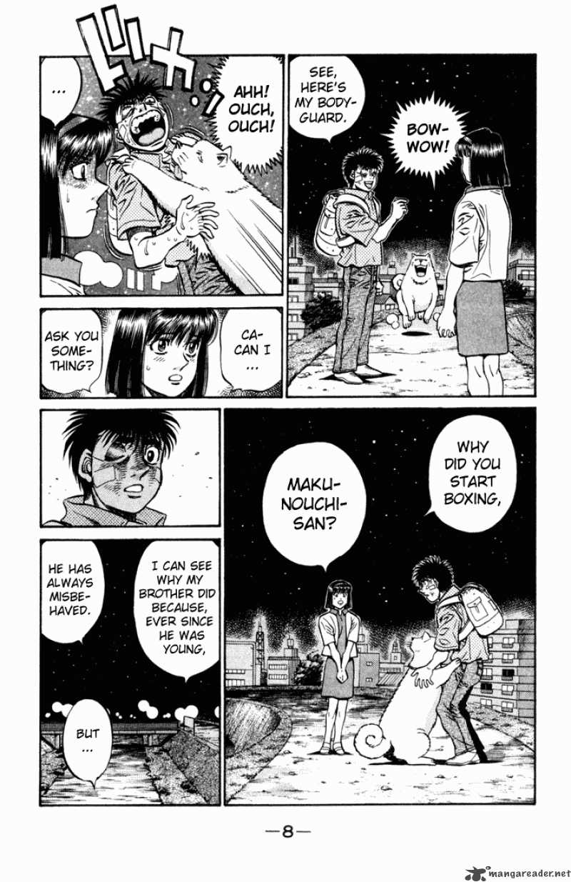 Hajime no Ippo - Chapter 503 Page 6