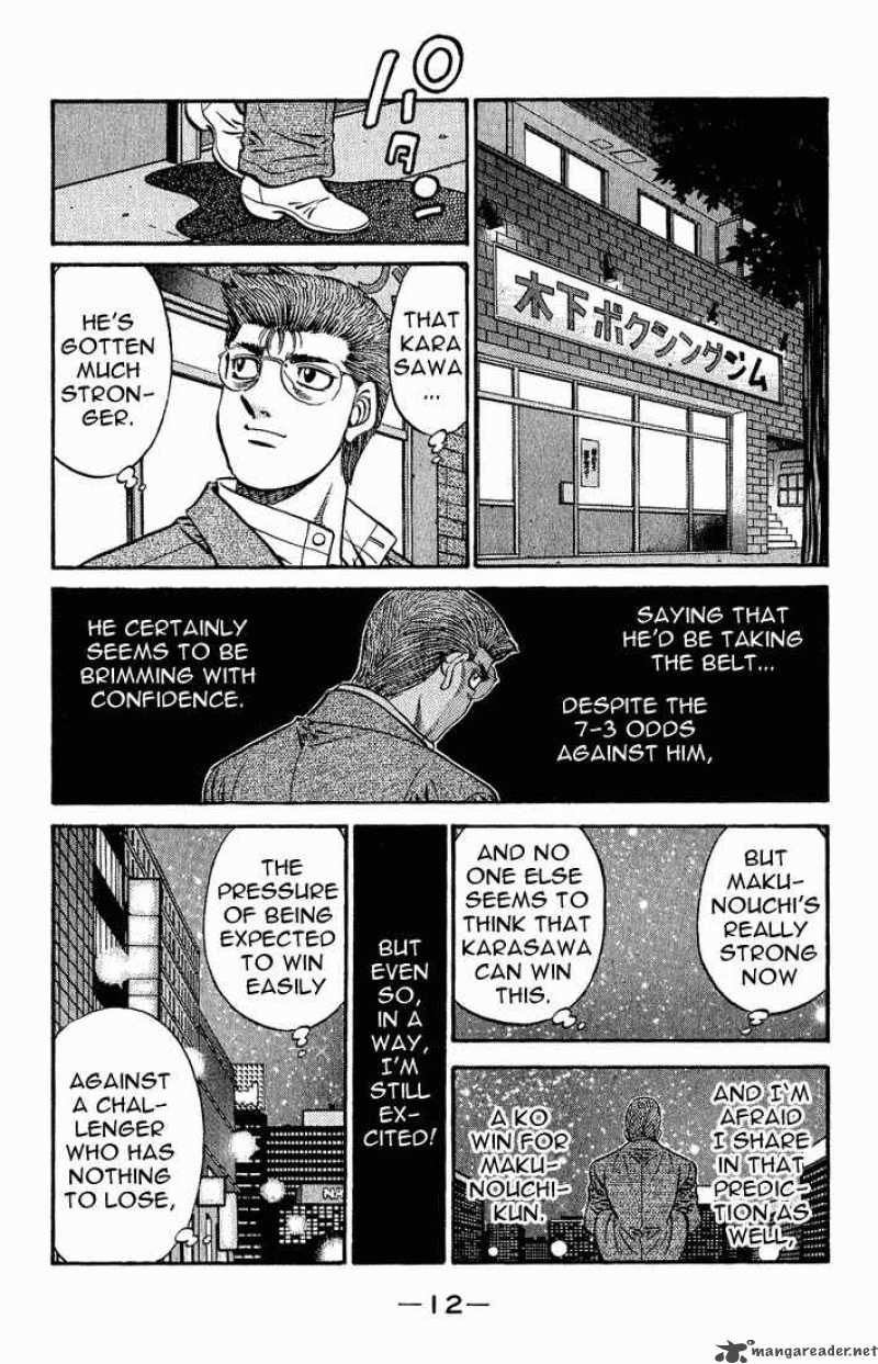 Hajime no Ippo - Chapter 573 Page 10