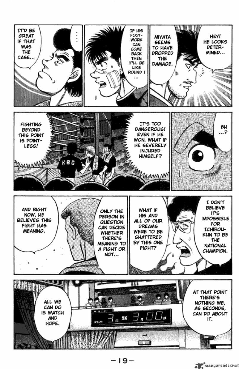 Hajime no Ippo - Chapter 70 Page 19