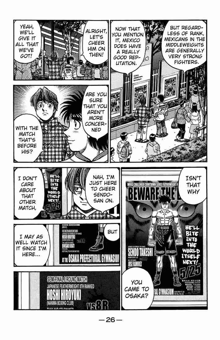 Hajime no Ippo - Chapter 705 Page 6