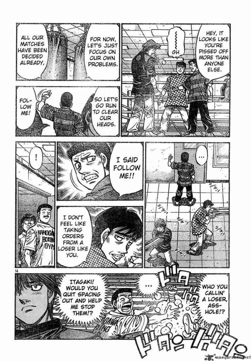 Hajime no Ippo - Chapter 724 Page 14