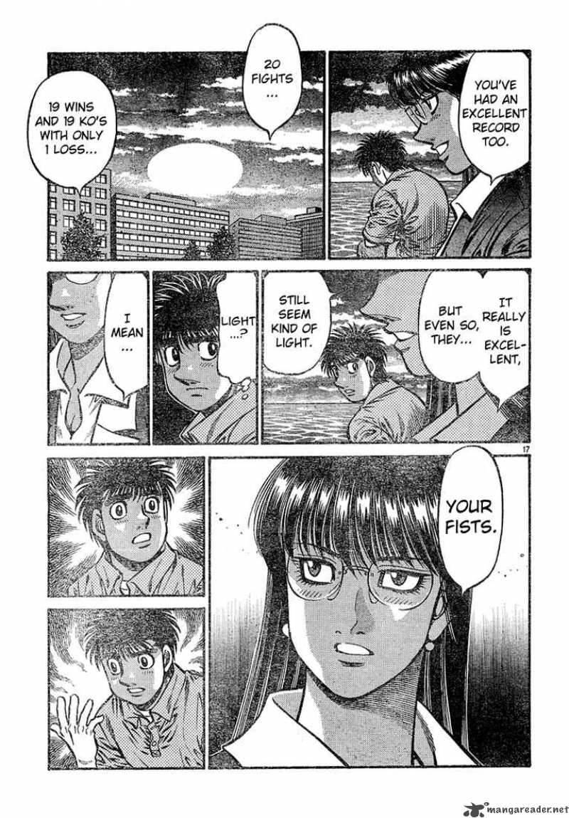 Hajime no Ippo - Chapter 724 Page 17