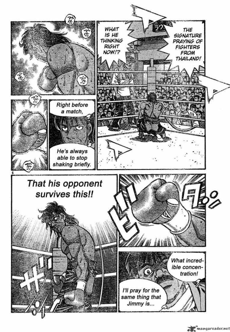 Hajime no Ippo - Chapter 729 Page 6