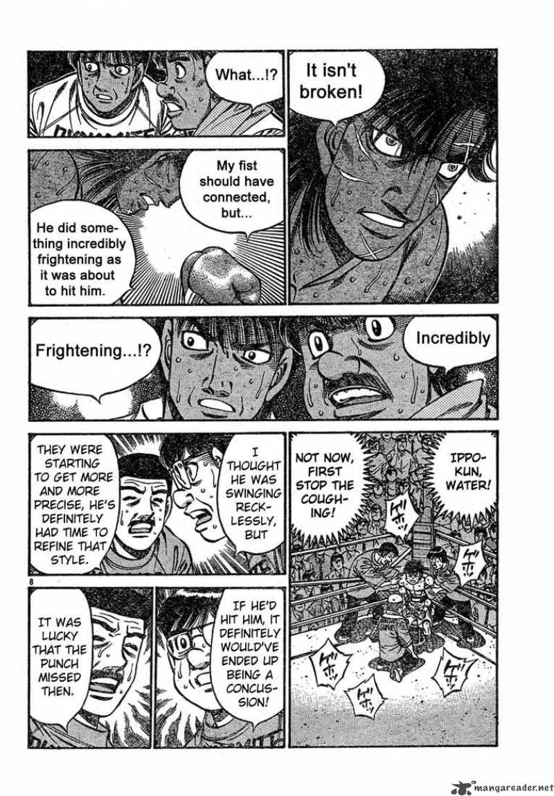 Hajime no Ippo - Chapter 732 Page 8